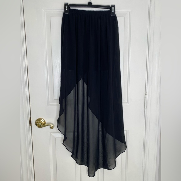 Divided H&M long Black skirt size 2 - Picture 2 of 7